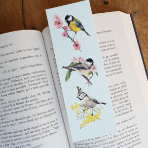 Marque-Page Trio de mésanges