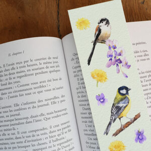 Marque-Page Duo de mésanges